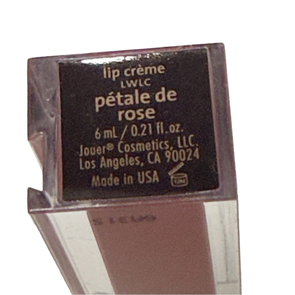 JOUER COSMETICS Long Wear Lip Creme - Petale de rose - Picture 3 of 3